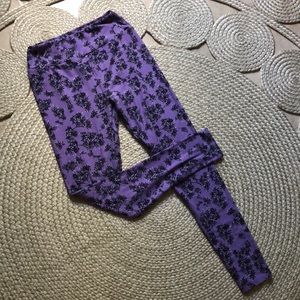 Lularoe OS purple leggings